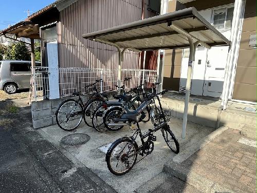 その他共有部分　駐輪場　原付＆自転車のみ駐輪可能