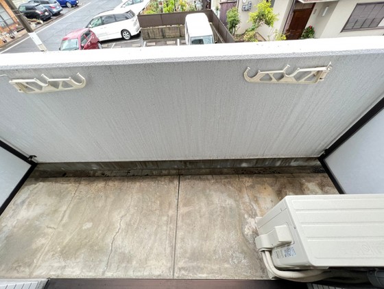 バルコニー　※他号室の写真です。