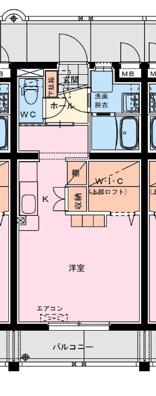 オーシャンハイツ弐番館の間取り写真