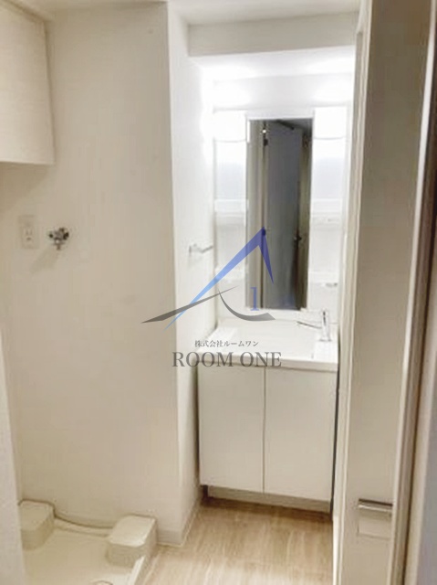 洗面設備　洗面台です。