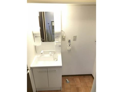 洗面設備　洗面台・洗濯機置き場
