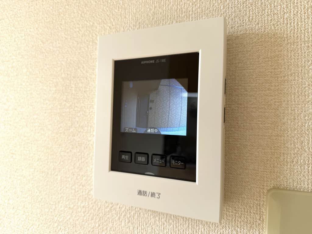 セキュリティ　モニタ付きドアホン