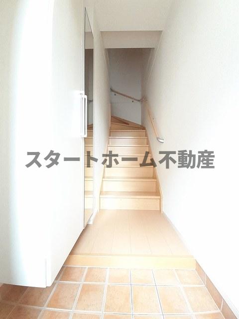 玄関　落ち着いた玄関です