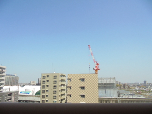 眺望　バルコニーからの眺望　※前回募集時2018年4月の写真