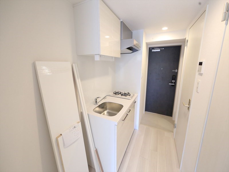 キッチン　システムキッチン（ガス2口コンロ付）