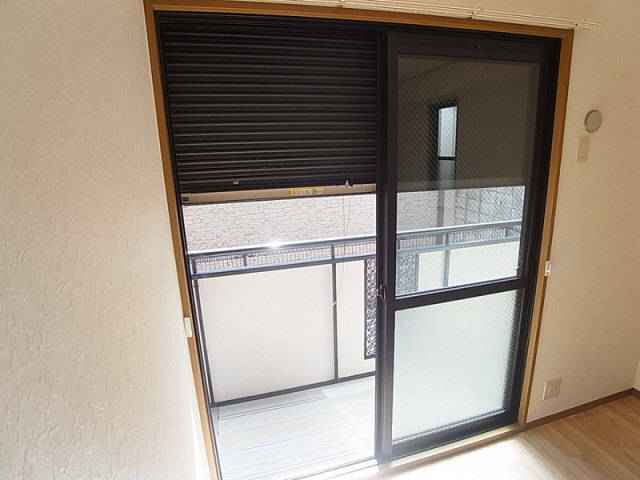 その他設備　シャッター付で防犯強化