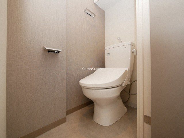 トイレ　ゆったりとした空間のトイレです