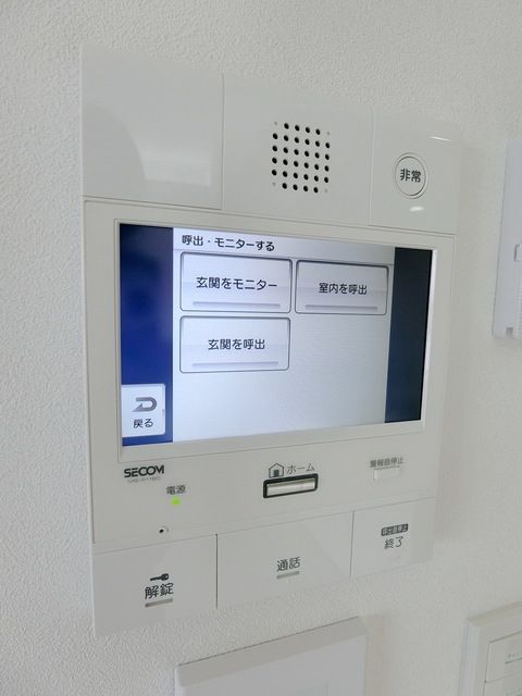 セキュリティ　☆カメラ付きインターフォン☆