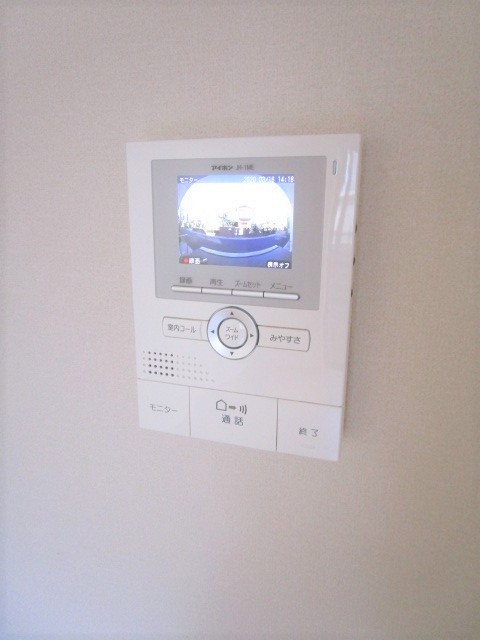 セキュリティ　TVモニター付きインターホンで安心！