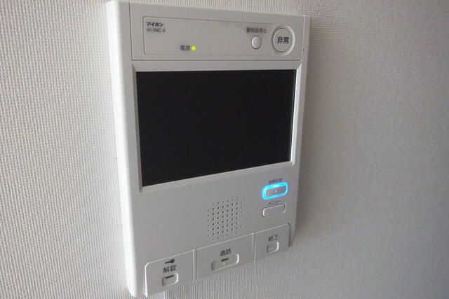 セキュリティ　モニター付きインターホン