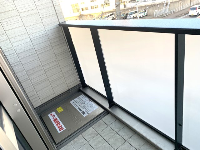 バルコニー　東向き