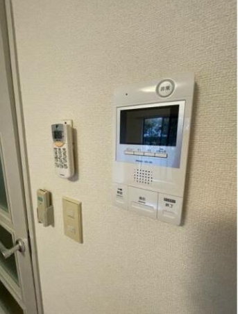 セキュリティ　インターホンです