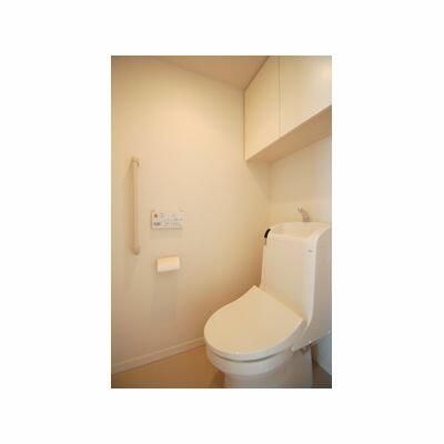 トイレ　ゆったりとした空間のトイレです