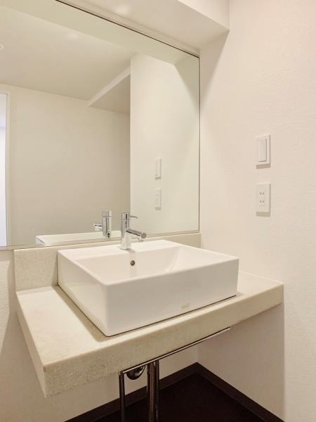 洗面設備　洗面所です