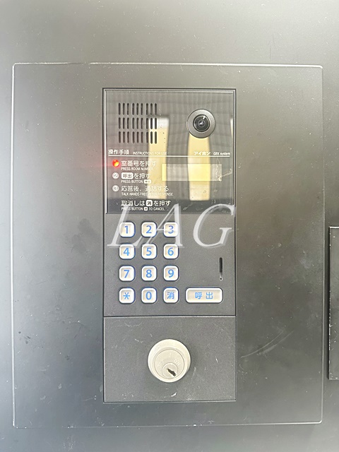 セキュリティ　オートロックです。