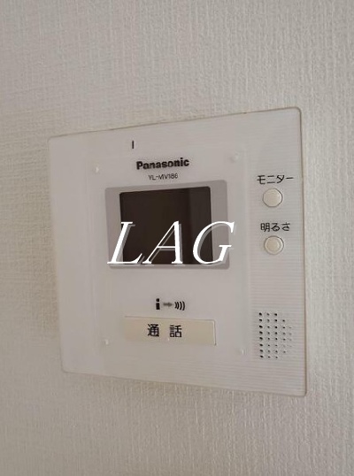 セキュリティ　モニター付インターホンです。