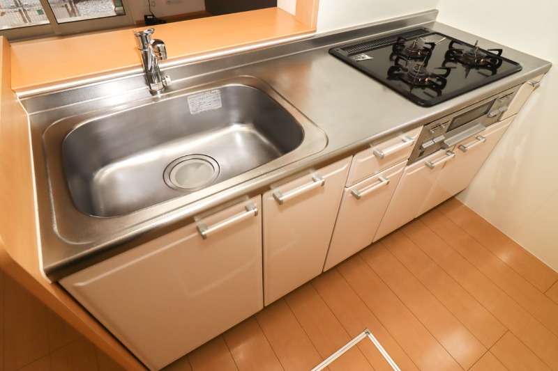 キッチン　図面と現状に相違がある場合には現状を優先