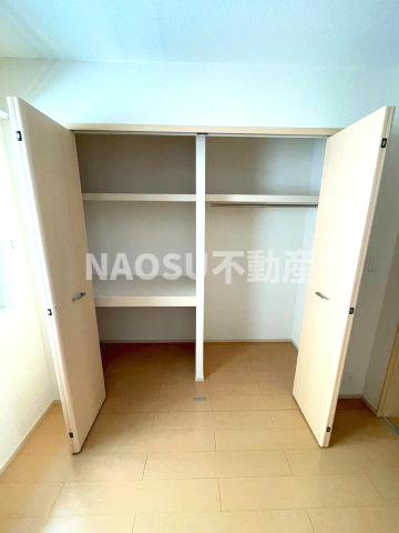 収納　十分な収納スペースがあります