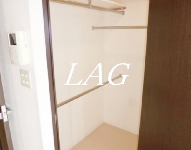 収納　ウォークインクローゼットです。