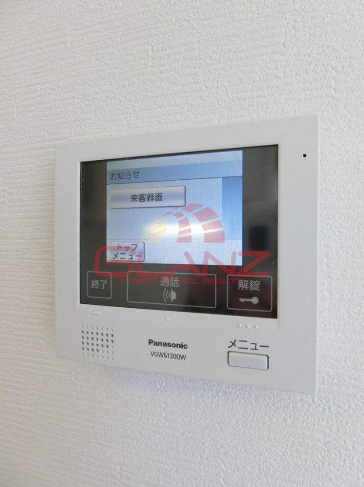 セキュリティ　来客の顔が見える安心のテレビモニターホン