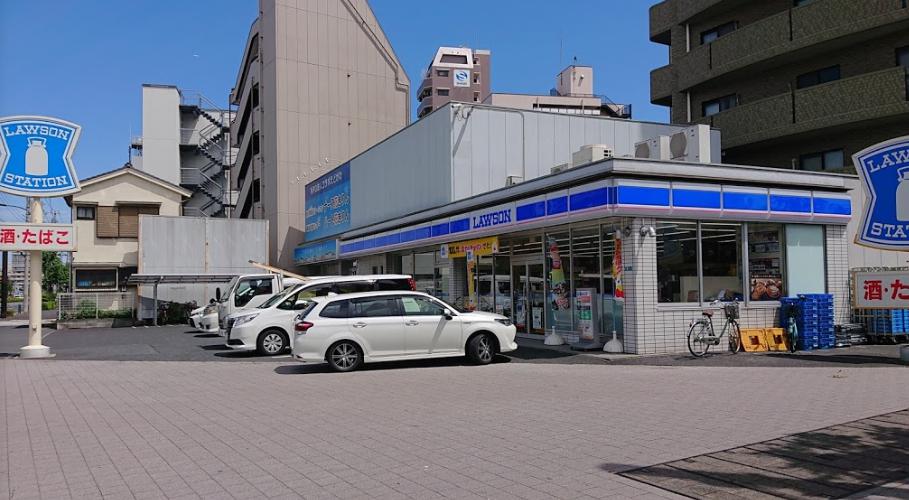 コンビニ　ローソン 葛西環七通り店（コンビニ）まで308m