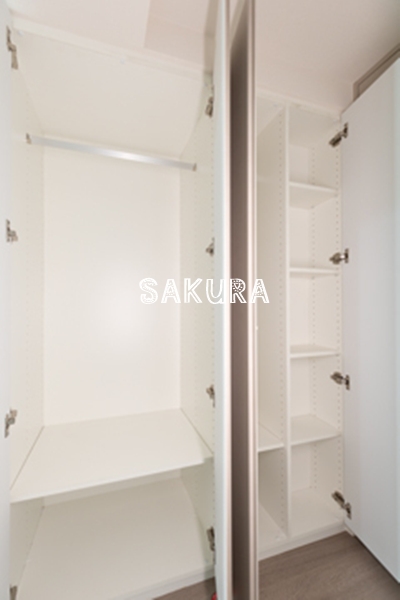 収納　お荷物の多い方でも安心のクローゼット付き♪