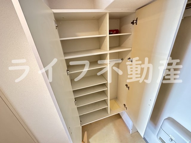 収納　専用の収納スペースです