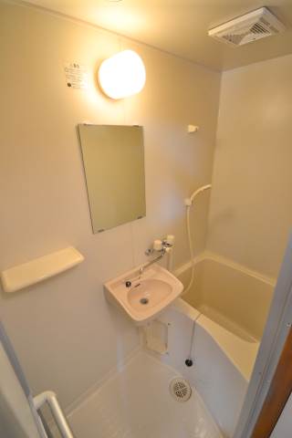 バス・シャワールーム　洗面台・浴室です