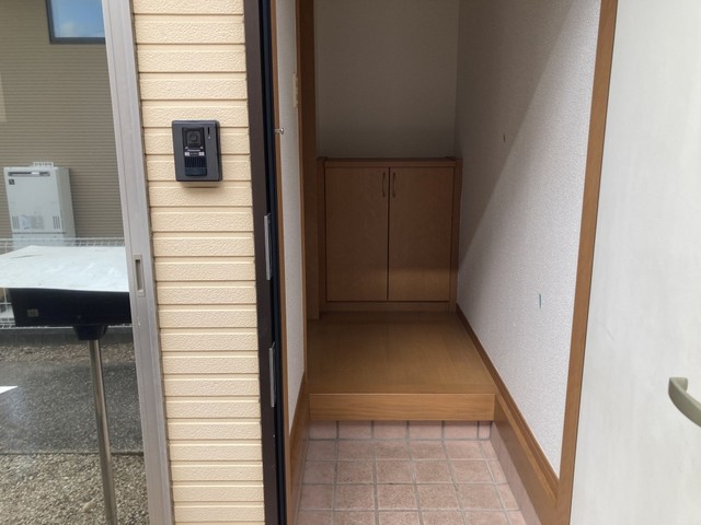 セキュリティ　玄関
