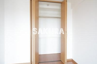 収納　お荷物の多い方でも安心のクローゼット付き♪