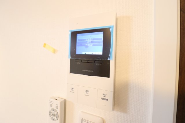 セキュリティ　TVモニターホン付きでセキュリティ面も安心！