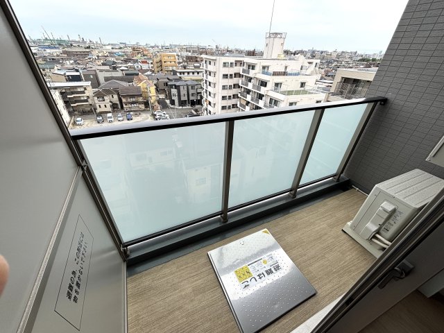 バルコニー　802号室のお部屋の写真です。
