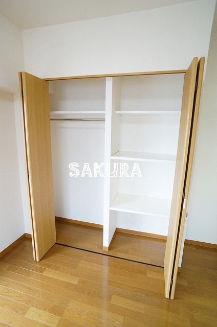 収納　お荷物の多い方でも安心のクローゼット付き♪