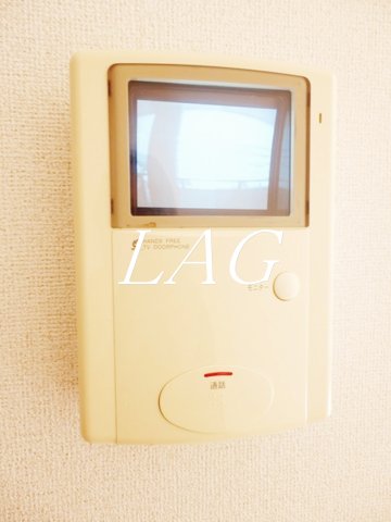 セキュリティ　モニター付きインターホンです。