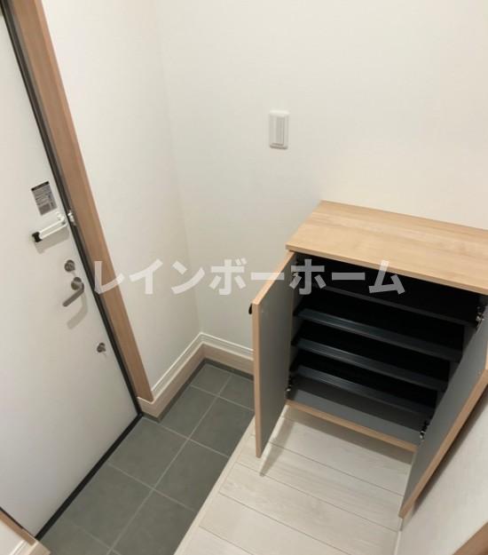 玄関　明るい玄関です