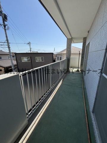 バルコニー　お洗濯にも便利なバルコニー付き