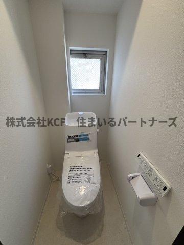 トイレ　ゆったりとした空間のトイレです
