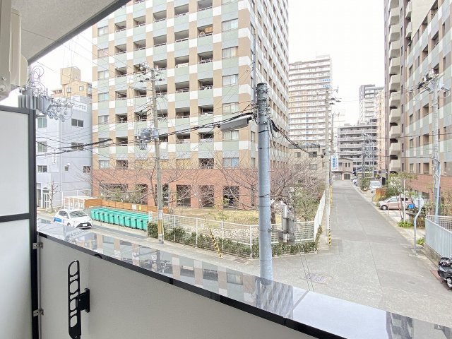 眺望　前面抜けてます