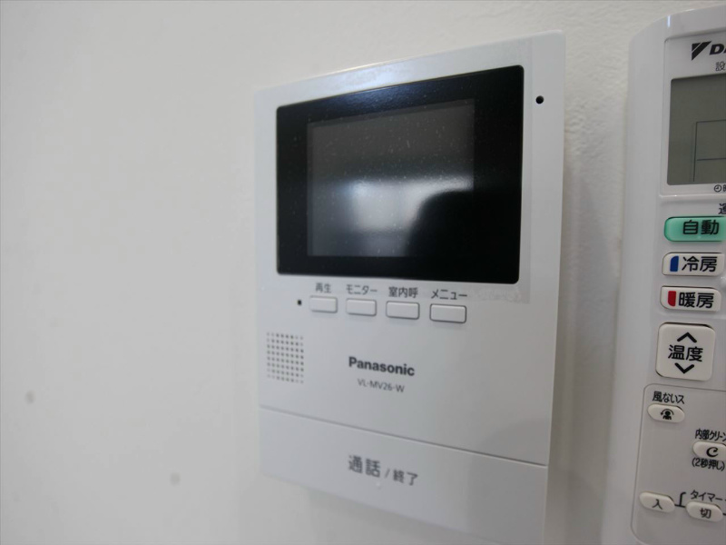 セキュリティ　ＴＶモニター付インターホン
