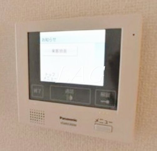 セキュリティ　モニター付きインターホンです。
