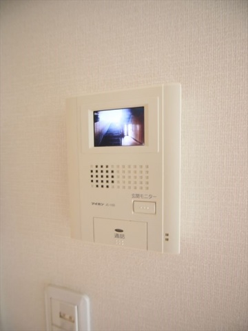 セキュリティ　安心のテレビ付モニターホン！