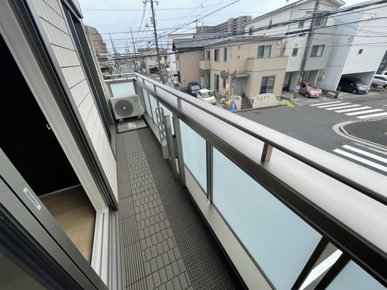 バルコニー　※別部屋の写真です