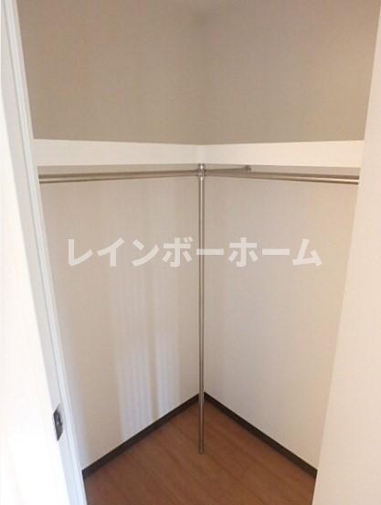 収納　大きなスペースがあり、収納には困りません
