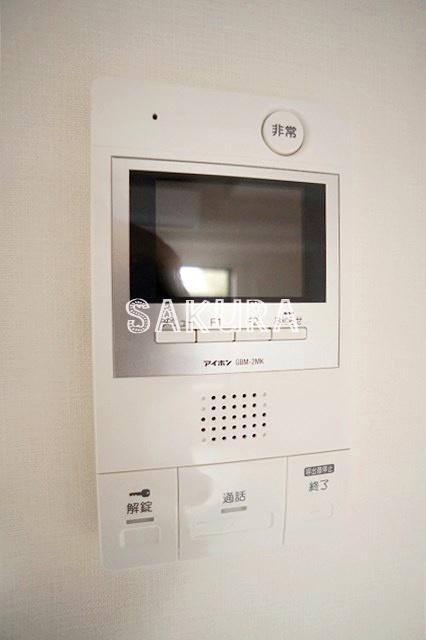 セキュリティ　女性の方でも安心のモニター付きオートロック♪