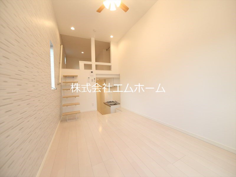 その他　洋室6帖　ロフト5.9帖（収納にも使えます）　同仕様写真