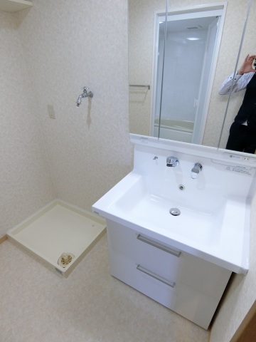 洗面設備　脱衣場