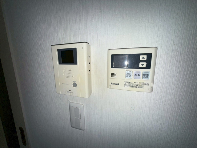 セキュリティ　モニタ付きインターホンです