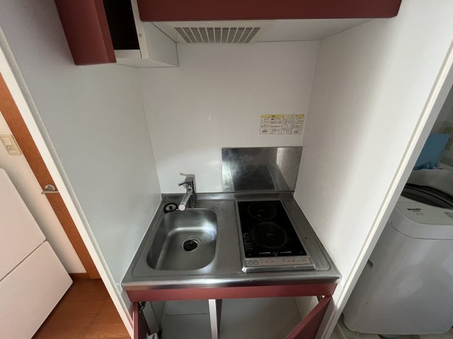 キッチン　シングルレバー設置