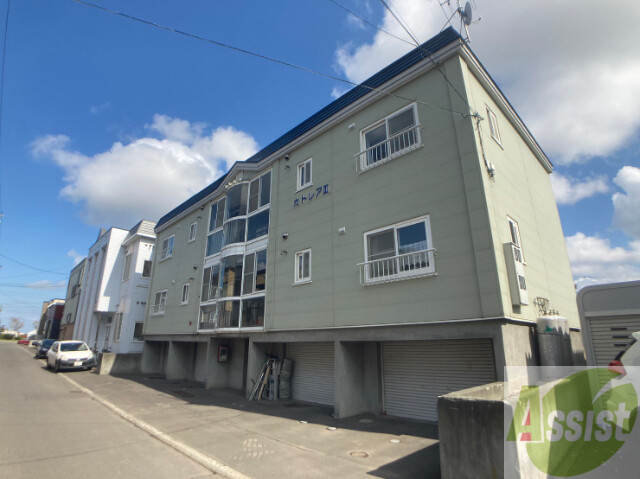 建物外観　札幌市東区北四十六条東「カトレア３」