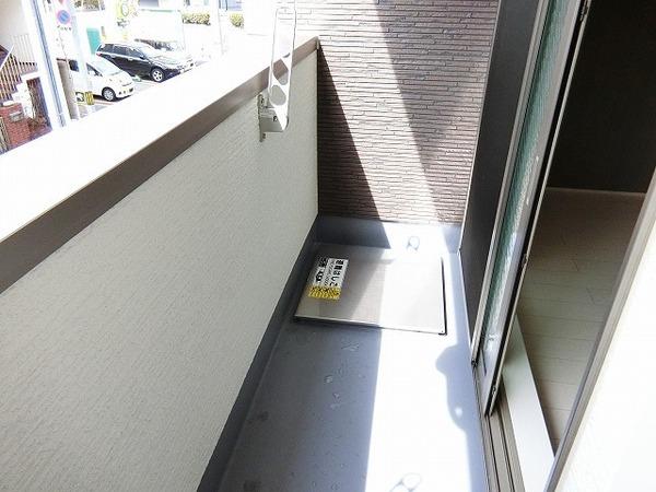 バルコニー　日当たり良好！